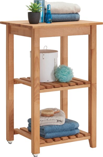 SERVÍROVACÍ VOZÍK, farba buka, 53/85/46 cm Carryhome - Barový nábytok