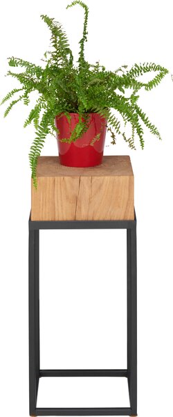 STOJAN NA KVETY dub čierna, farba duba Linea Natura - Stolíky do obývačky