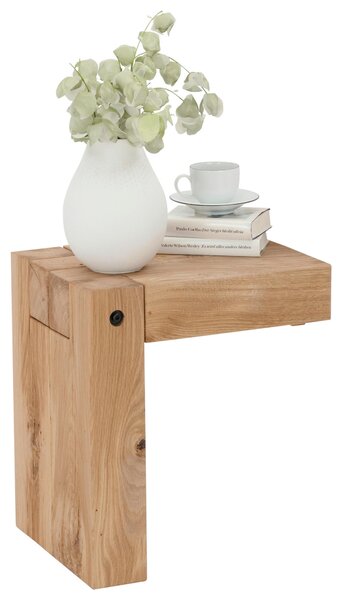 NOČNÝ STOLÍK, dub, farba duba, 41/45/32 cm Linea Natura - Spálňové sety