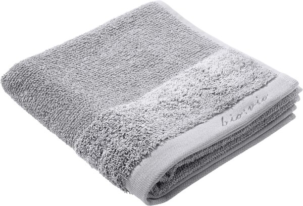 UTERÁK NA RUKY, 50/100 cm, strieborná Bio:Vio - Kúpeľňový textil