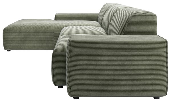 ROHOVÁ SEDAČKA, textil, zelená Livetastic - Sedačky, Online Only