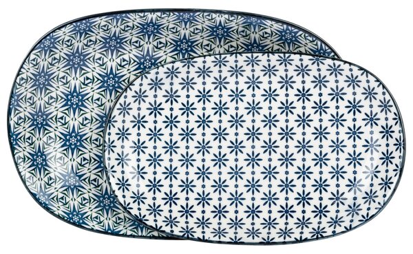 Tognana Súprava servírovacích tanierov, 2-dielna (modrá) (100351958)