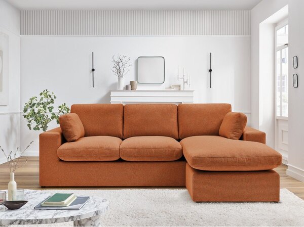 Oranžová rohová pohovka Belair – Bobochic Paris