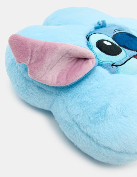Sinsay - Ozdobný vankúš Stitch - svetlomodrá