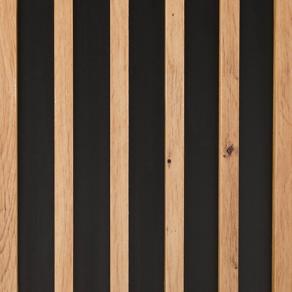 ŠIROKÁ KOMODA, čierna, farba duba, 154/86/40 cm MID.YOU - Online Only drobný nábytok, Online Only
