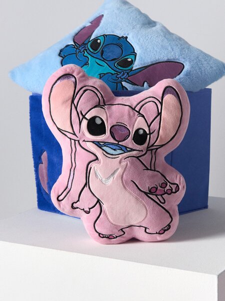 Sinsay - Ozdobný vankúš Stitch - orchideová