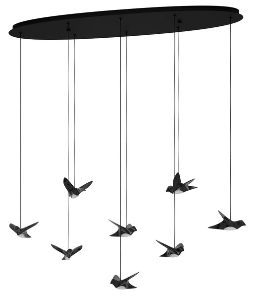 ZÁVESNÉ LED SVIETIDLO, R7s/Nein W, 116/26/150 cm Eglo - LED svetlá