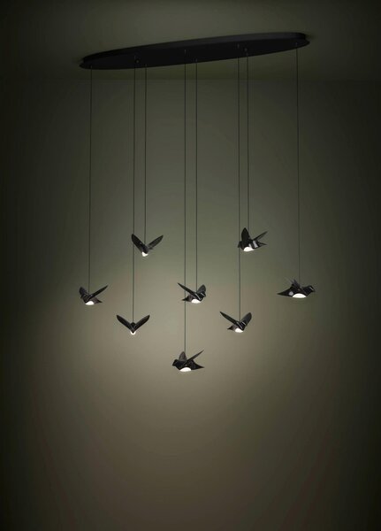 ZÁVESNÉ LED SVIETIDLO, R7s/Nein W, 116/26/150 cm Eglo - LED svetlá