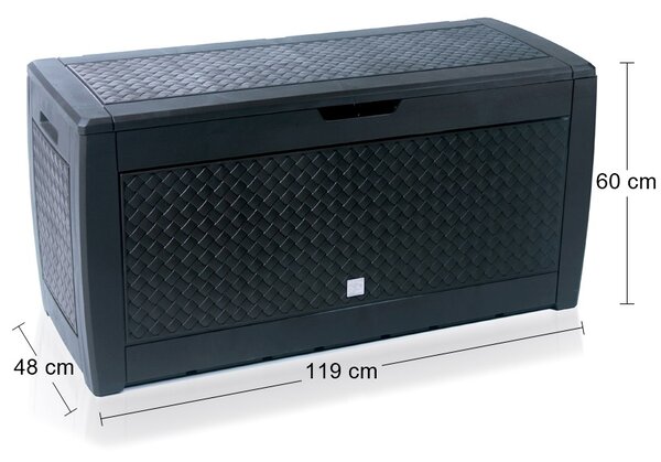Záhradná truhlica MBM310 310 l - antracit