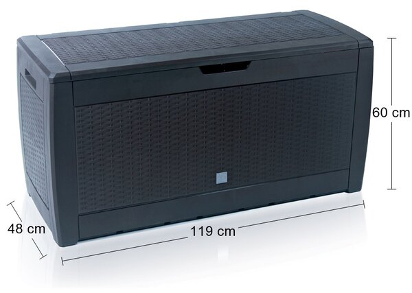 Záhradná truhlica MBR310 310 l - antracit