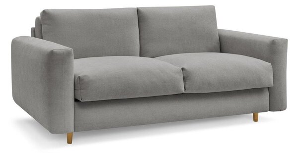 Sivá pohovka na každodenné spanie/rozkladacia 200 cm Cocoone – Bobochic Paris