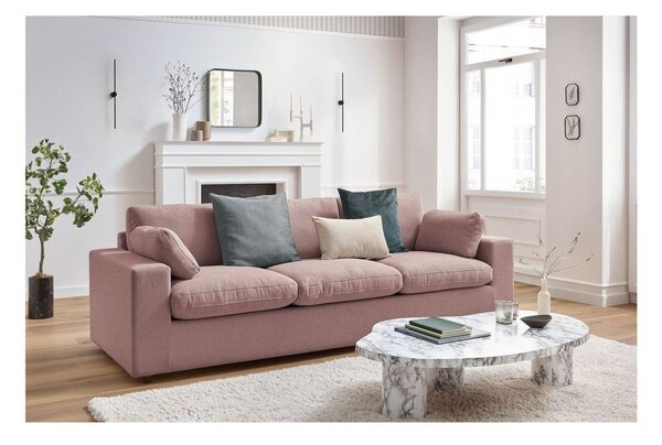 Ružová pohovka 250 cm Belair – Bobochic Paris