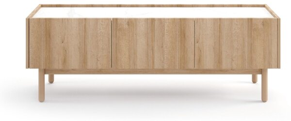 TV STOLÍK MARCIO DUB RIVIERA + MRAMOR 144 cm
