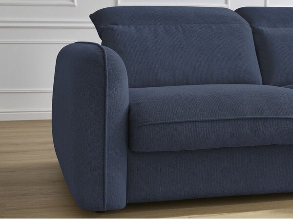 Tmavomodrá pohovka 216 cm Achille – Bobochic Paris