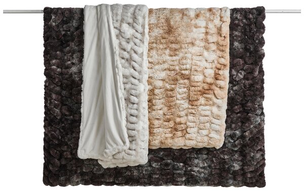 KOŽUŠINOVÁ DEKA, polyester, 150/200 cm Novel - Textil do domácnosti