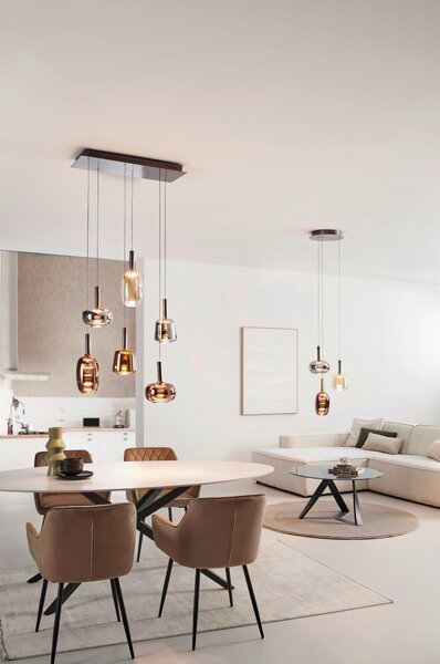 ZÁVESNÉ LED SVIETIDLO, 90/42/200 cm - Interiérové svietidlá