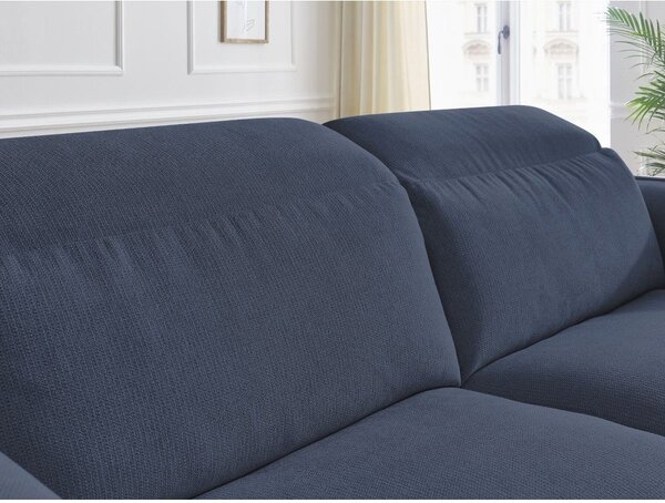 Tmavomodrá pohovka 216 cm Achille – Bobochic Paris