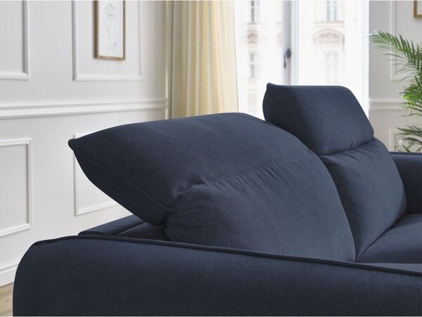 Tmavomodrá pohovka 216 cm Achille – Bobochic Paris