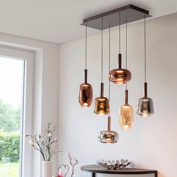 ZÁVESNÉ LED SVIETIDLO, 90/42/200 cm - Interiérové svietidlá