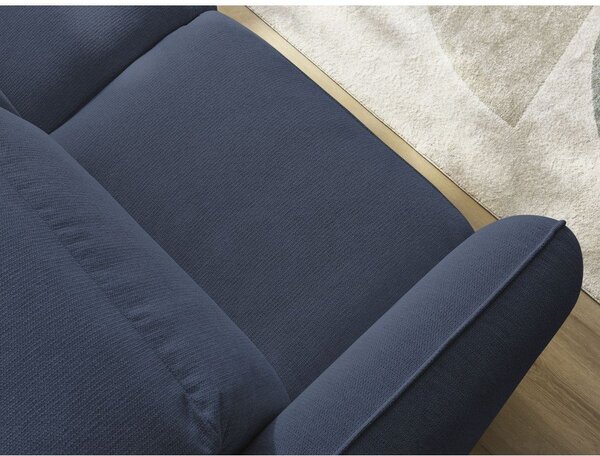 Tmavomodrá pohovka 216 cm Achille – Bobochic Paris