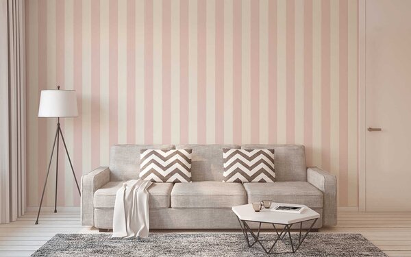 A.S. Création | Vliesová tapeta na stenu Trendwall 2 38101-3 | 0,53 x 10,05 m | biela, ružová