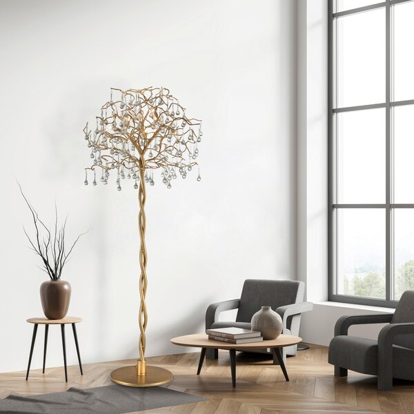 STOJACIA LAMPA, 70/70/180 cm Paul Neuhaus - Interiérové svietidlá