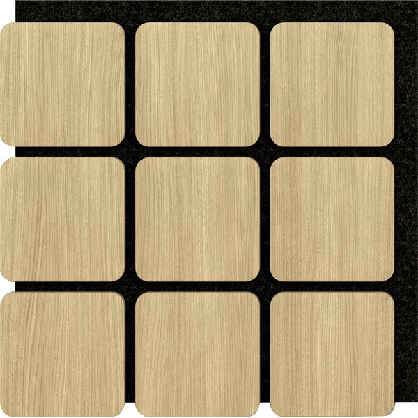 AKUSTICKÝ PANEL 60/58.5/1.8 cm - Dekorácie na stenu