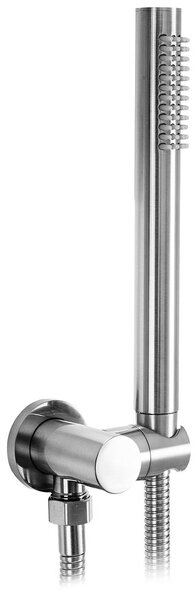 Podomietková sprchová súprava Rea Foss Clif Nickel Brush + BOX