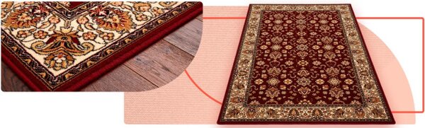 Koberec Agnella Isfahan Kantabria Rubín