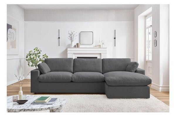 Tmavosivá rohová pohovka Belair – Bobochic Paris
