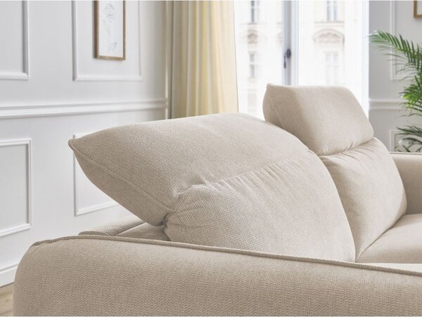 Béžová pohovka 216 cm Achille – Bobochic Paris