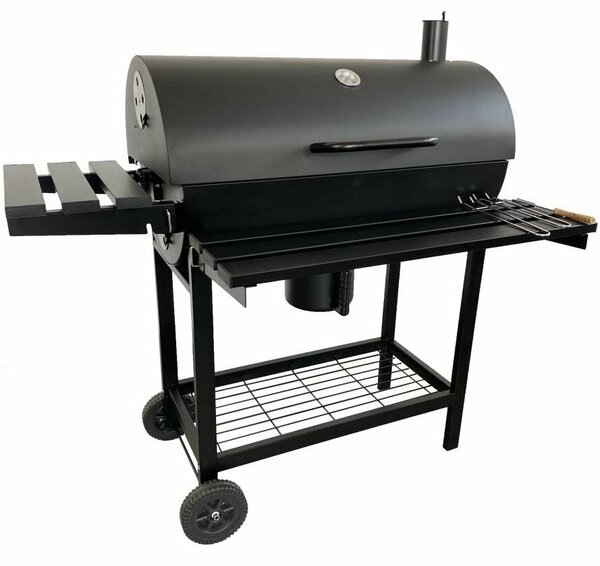 Multifunkčný gril s udírňou + elektrická špajľa Kristen, 41 x 115 x 82 cm