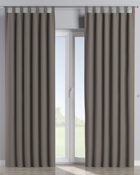 Záves na pútkach farba produktu hnedá látka zatemňovacia
