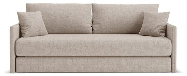 Svetlohnedá ženilková rozkladacia pohovka 209 cm Shannon – Cosmopolitan Design