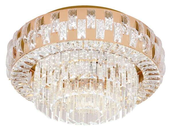 BRILAGI - LED stmievateľné stropné svietidlo AURELIA LED/45W/230V pr. 50 cm zlaté + diaľkové ovládanie