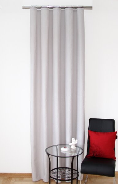 Dekorstudio Jednofarebný záves svetlosivý ZMA03 Rozmer závesu: 160x250cm
