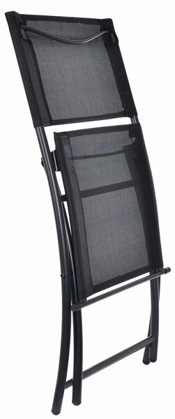 Dekorstudio Balkónový skladací set na malý balkón 2x stolička a okrúhly stôl
