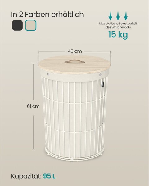 Kôš na bielizeň 95L LCB160W01