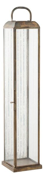 Kovový/sklenený lampáš (výška 60 cm) Herslev – House Nordic
