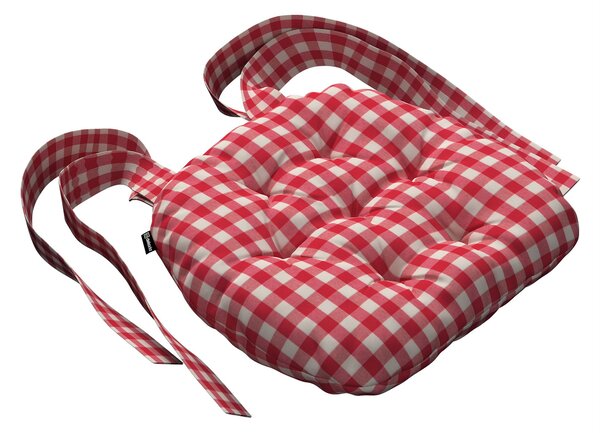 Sedák Martin farba produktu červená látka vzorované