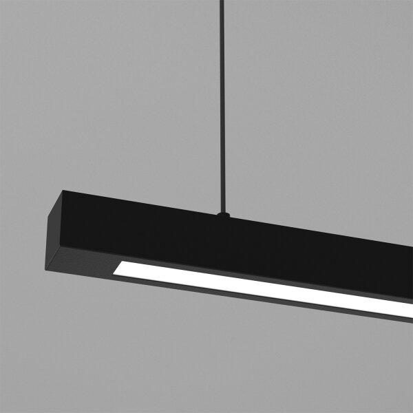 Luster na lanku LUNGO T8 1xG13/18W/230V čierna