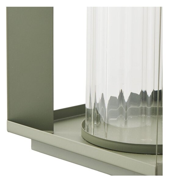 Kovový/sklenený lampáš (výška 20,5 cm) Lohals – House Nordic