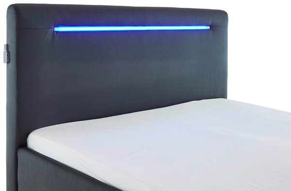 ČALÚNENÁ POSTEĽ, 140/200 cm čierna Boxxx - Online Only spálne, Online Only