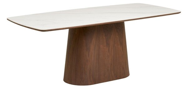 Jedálenský stôl s keramickou doskou 90x200 cm Noli – House Nordic