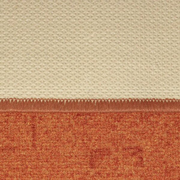 Associated Weavers , Protišmykový behúň na mieru Jena 84, šíre 67 cm, oranžová, chodba / predsieň