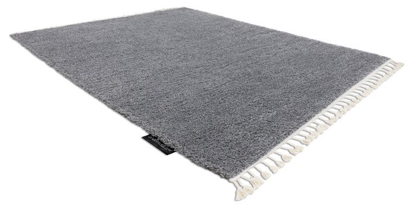 Dywany Łuszczów , Kusový koberec Berber 9000 light grey, 80x150, šedá, obývacia izba