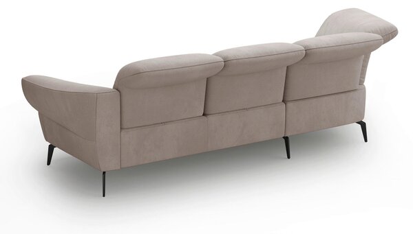 ROHOVÁ SEDAČKA, textil, sivobéžová Sit & More - Sedačky, Online Only