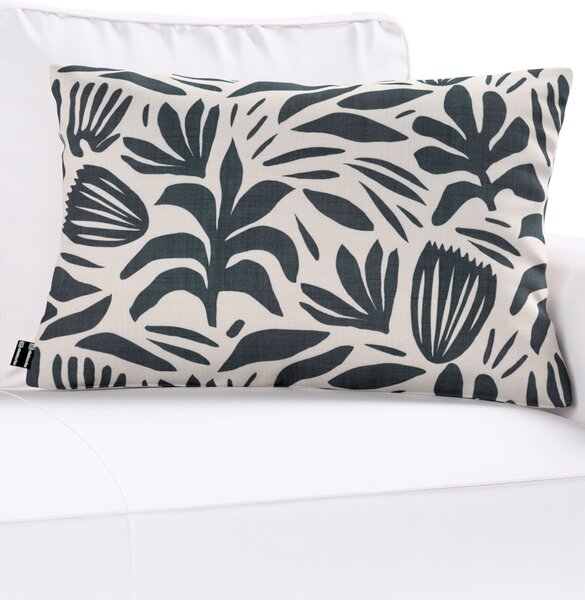 Karin - jednoduchá obliečka, 60x40cm farba produktu čierna látka zapletaná, vzorované