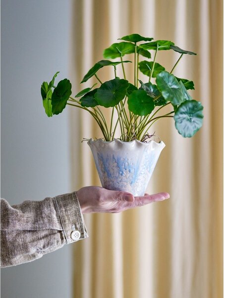 Kameninový obal na kvetináč ø 14 cm Bertha – Bloomingville