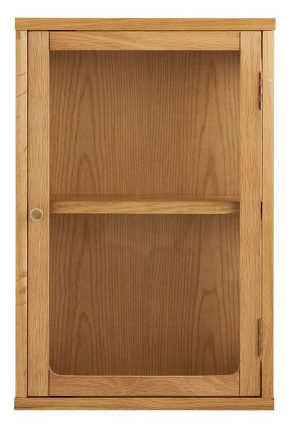 Závesná vitrína v prírodnej farbe 40x60x20 cm Zamora – House Nordic